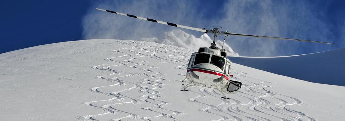 Heliskiing Alpen